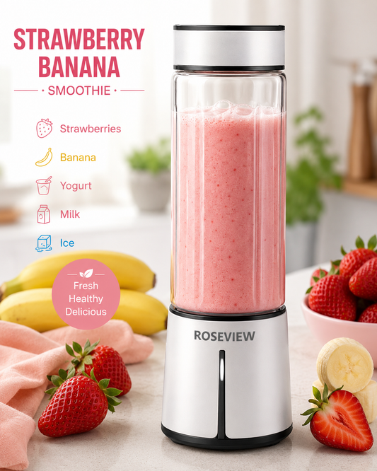 Strawberry Banana Smoothie: A Classic American Favorite
