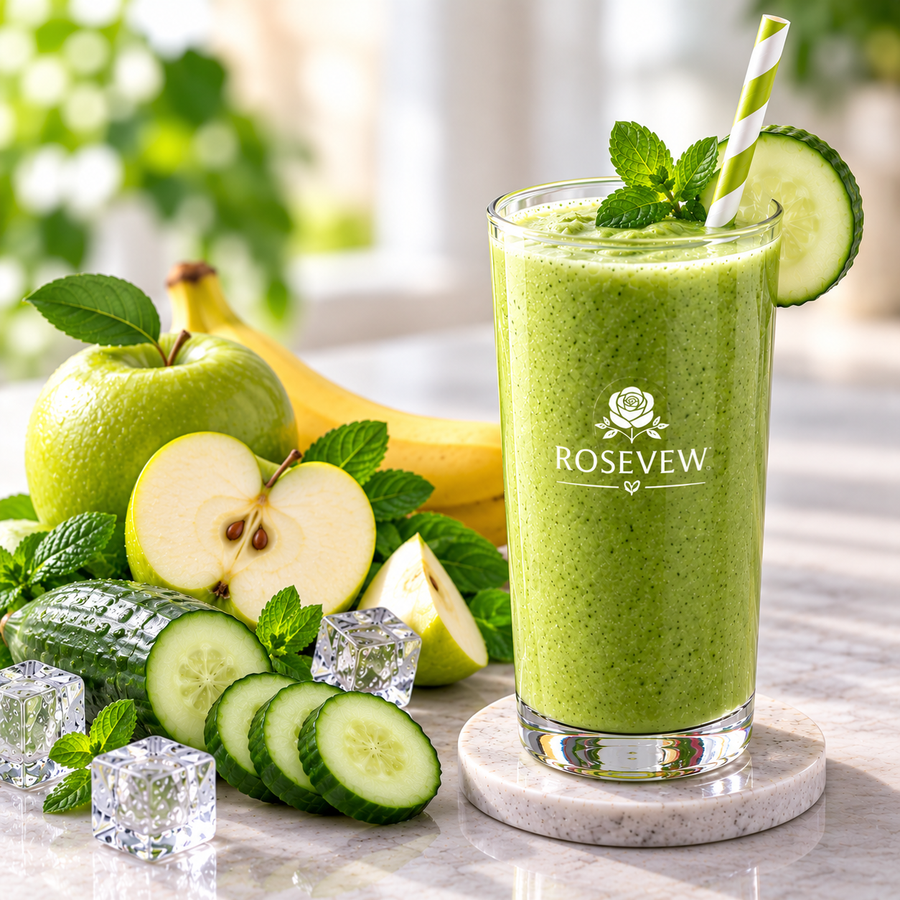 Apple Cucumber Smoothie  Easy Green Breakfast
