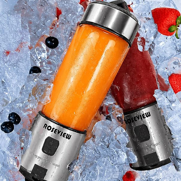 Classic Glass Bottle Blender  (15 Oz/450ml )