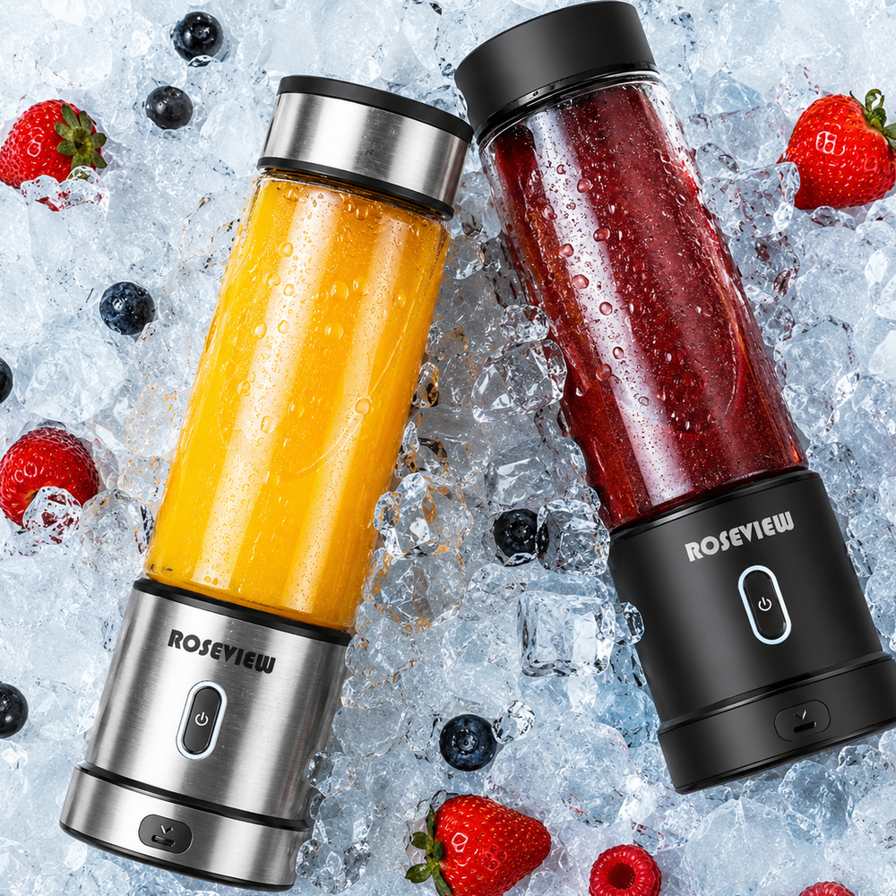 New NICHE Glass Bottle Blender (15 Oz/450ml )