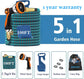 Garden Hose Expandable 75ft 100ft 150ft  Expanding  75 feet 100 foot 150 (CA, BlueOrange)